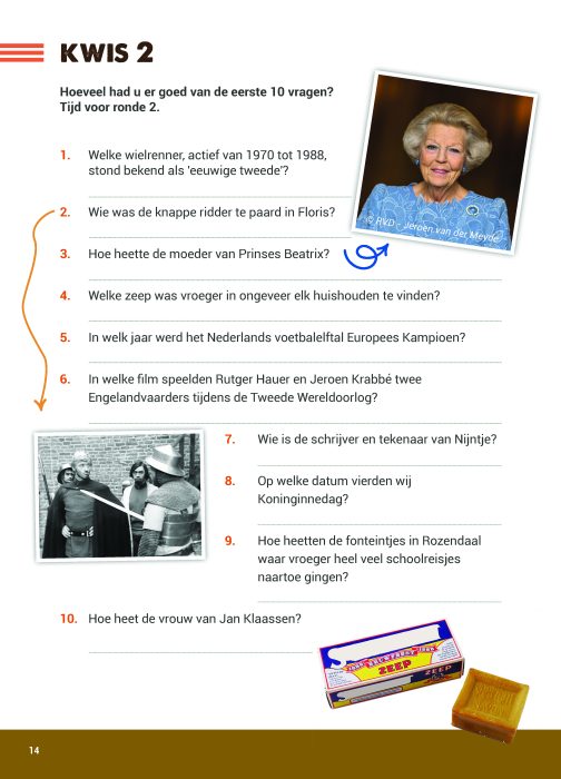 Het TERUG IN DE TIJD tot nu doeboek - Afbeelding 6